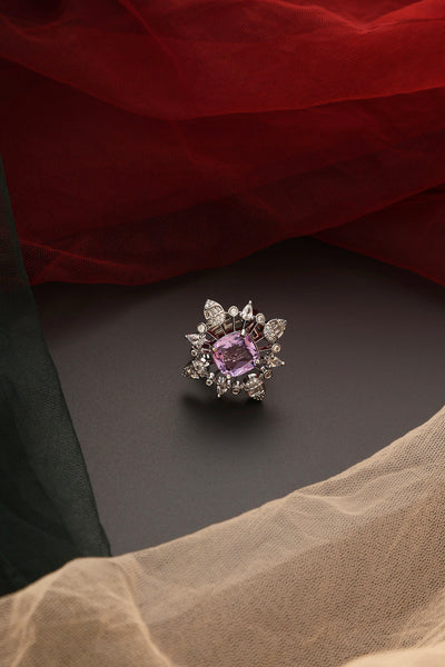 Sarose Purple Zirconia Ring