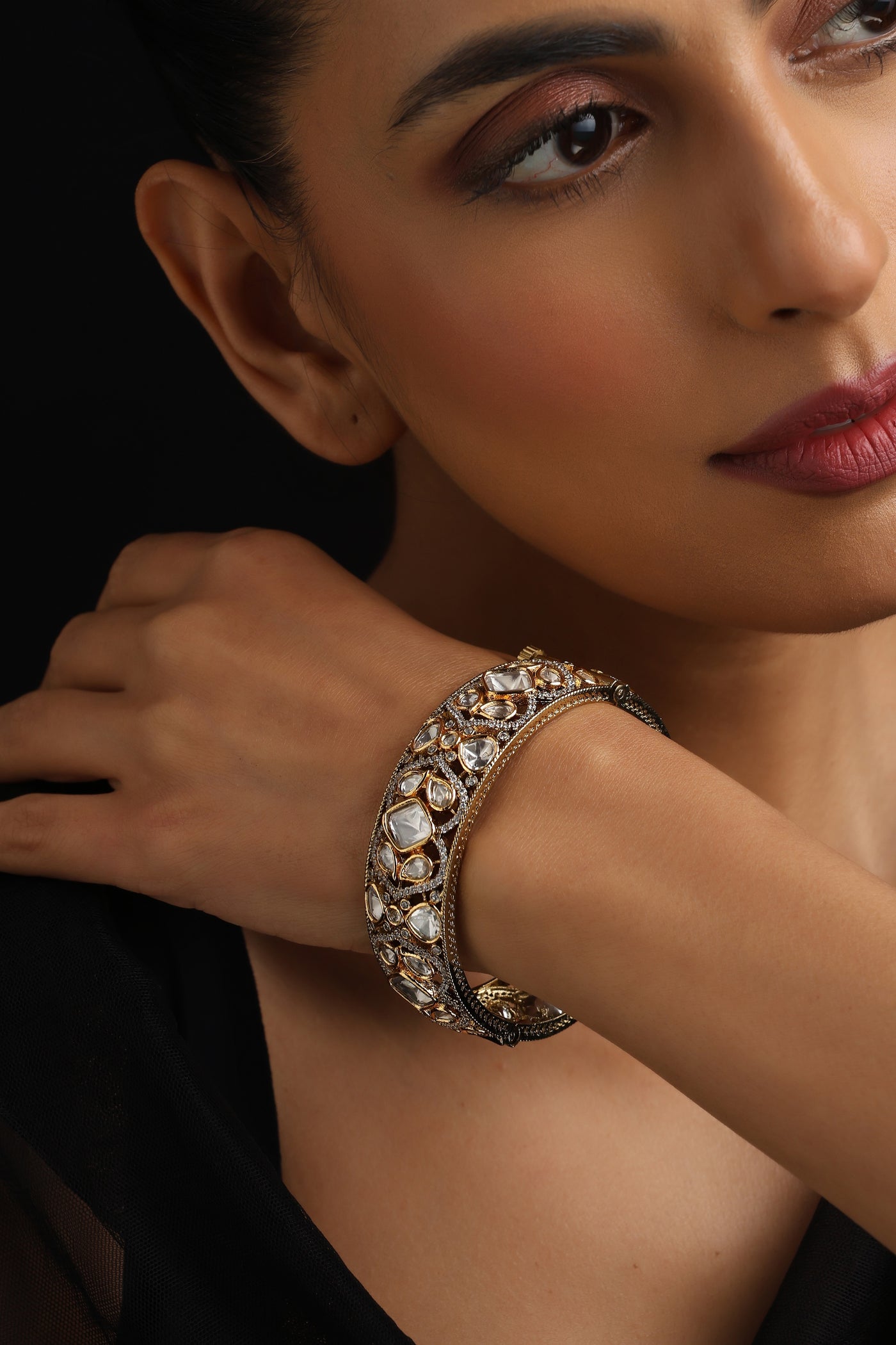 Ravina Gold Polki Kada