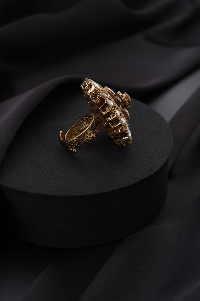 Liora Ruby Polki Ring