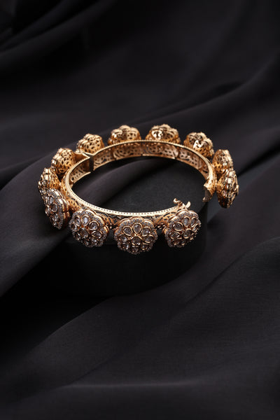 Liana Rose Gold Polki Pacheli Kada