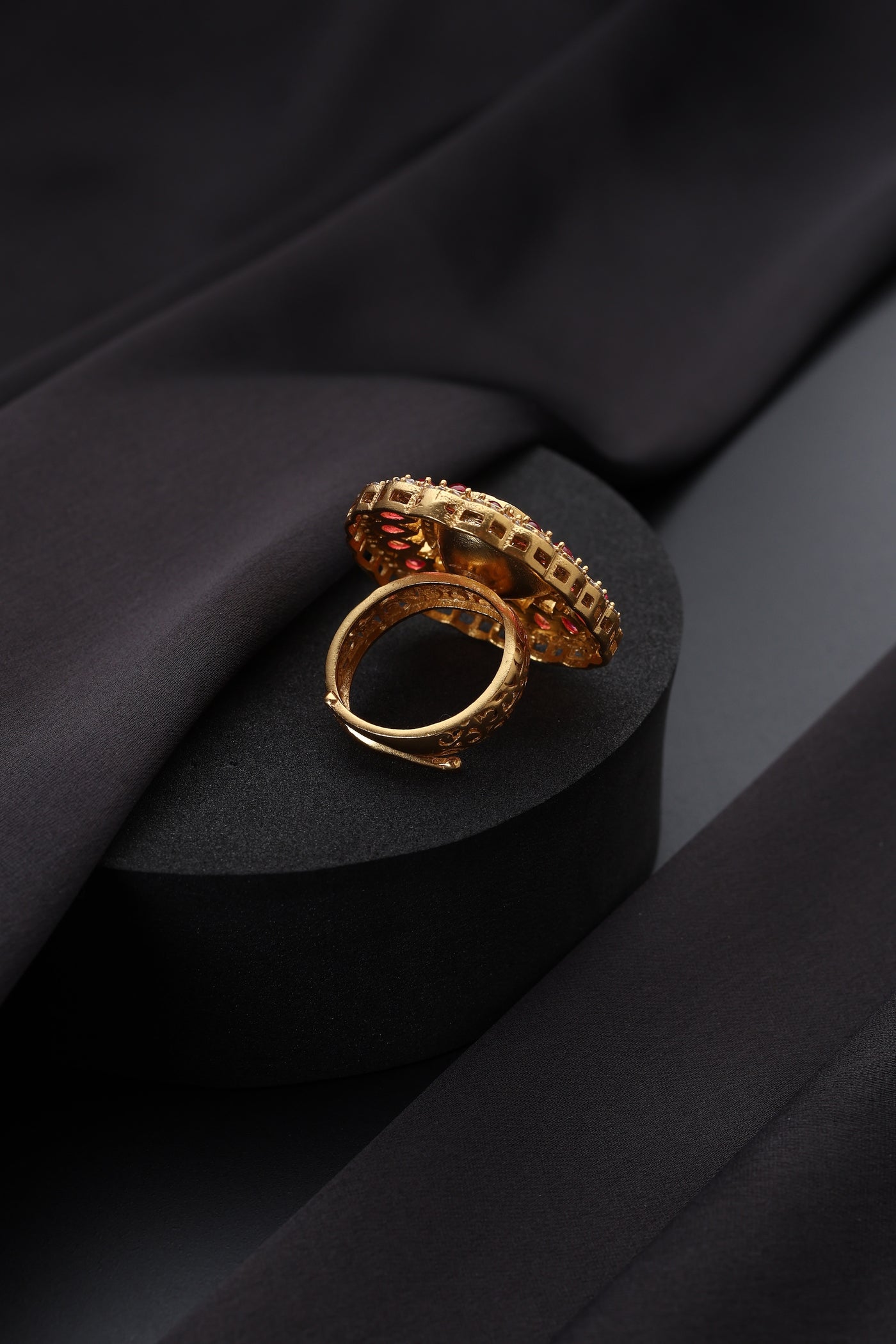 Fallon Ruby Polki Ring