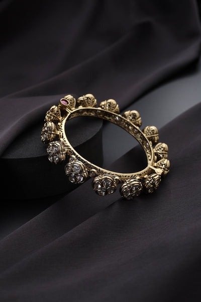 Aruni Gold Polki Pacheli Kada
