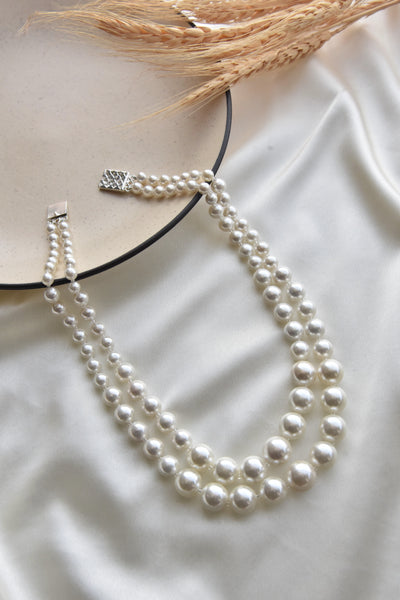 Noel Pearl Layered Necklace